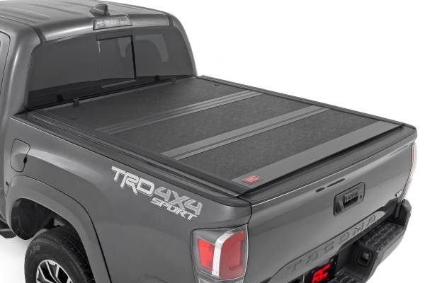 Rough Country - Hard Low Profile Bed Cover - 5' Bed - Toyota Tacoma 2WD/4WD (2016-2023) | 47420500B - Image 1