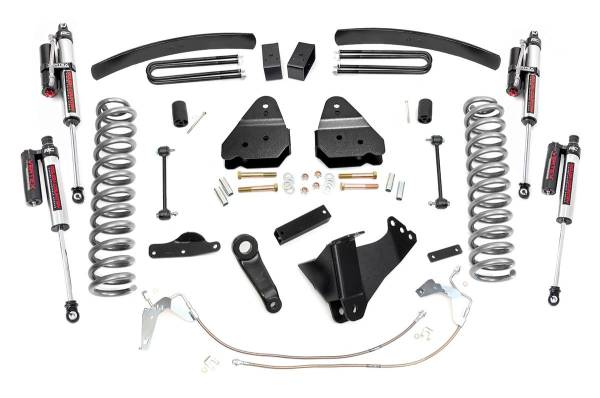 Rough Country - Rough Country - 4.5 Inch Lift Kit - W/O Overloads - Vertex - Ford F-250/F-350 Super Duty (08-10) | 47850 - Image 1