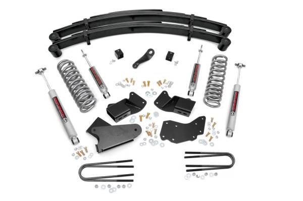 Rough Country - Rough Country - 4 Inch Lift Kit - Rear Springs - Ford Ranger 4WD (1983-1997) | 48030 - Image 1