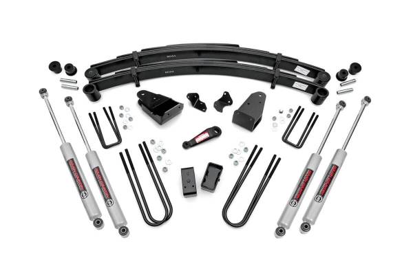 Rough Country - Rough Country - 4 Inch Lift Kit - Ford F-250 4WD (1987-1997) | 490-87UP30 - Image 1