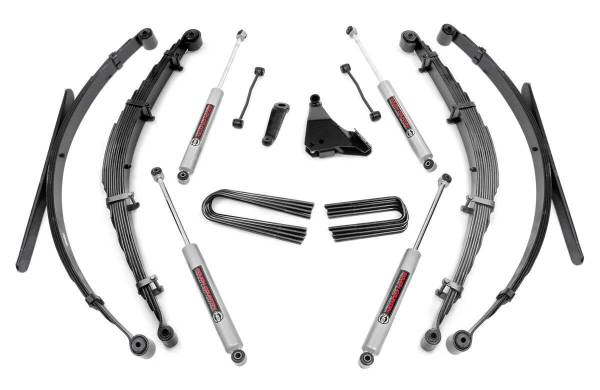 Rough Country - Rough Country - 6 Inch Lift Kit - Rear Springs - Ford F-250/F-350 Super Duty 4WD (1999) | 49230 - Image 1
