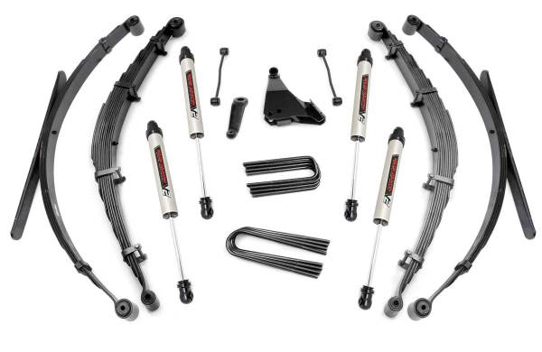 Rough Country - Rough Country - 6 Inch Lift Kit - Rear Springs - V2 - Ford F-250/F-350 Super Duty 4WD (1999) | 49270 - Image 1