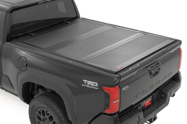 Rough Country - Hard Tri-Fold Flip Up Bed Cover - 6' Bed - Toyota Tacoma 2WD/4WD (2024-2025) | 49420650 - Image 1