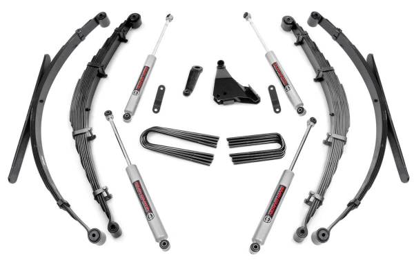 Rough Country - Rough Country - 6 Inch Lift Kit - Rear Springs - Ford F-250/F-350 Super Duty 4WD (1999-2004) | 49730 - Image 1