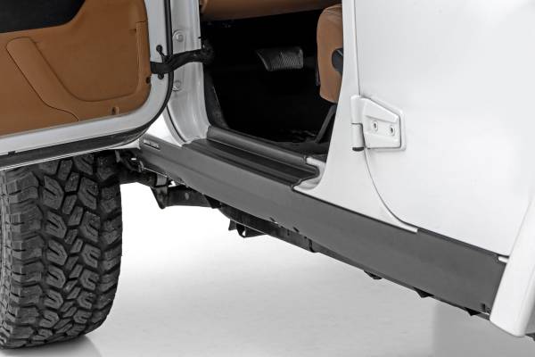 Rough Country - Rough Country - Trail Cladding - Rocker Sill Plates - Jeep Wrangler Unlimited 2WD/4WD (07-18) | TC13020 - Image 1