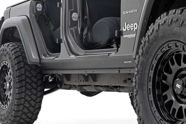 Rough Country - Rough Country - Trail Cladding - Rocker Sill Plates - Jeep Wrangler Unlimited 4WD (2018-2025) | TC13024 - Image 1