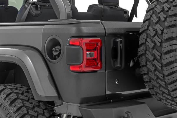 Rough Country - Rough Country - Trail Cladding - Rear Corners - Jeep Wrangler JL/Wrangler Unlimited (18-25) | TC13026 - Image 1