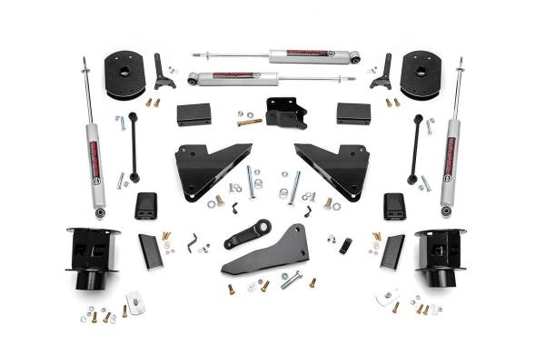 Rough Country - 4 Inch Lift Kit - Rear Springs - Ford F-100 4WD (1970-1976) | 500-70-76.20 - Image 1