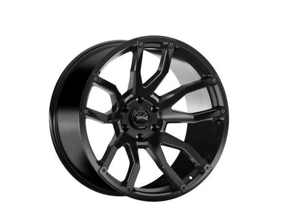 Rough Country - Rough Country - Torque Impact / Satin Black / 20x9 / 6x5.5 / -12mm - TW403C-20908304-12 - Image 1