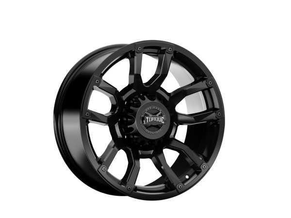 Rough Country - Torque Impact/Satin Black/20x9/8x180/0mm | TW403C-2090980400 - Image 1
