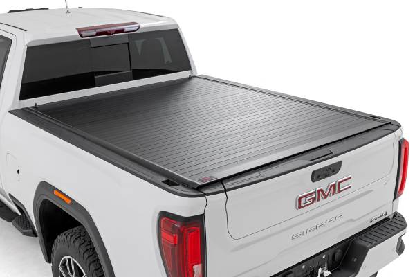 Rough Country - Hard Roll Up Bed Cover - 6'9 in. Bed - Chevy/GMC Silverado/Sierra 2500HD/3500HD (20-25) | 50120651 - Image 1