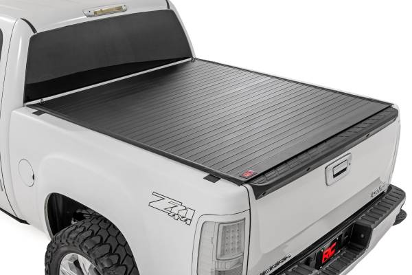 Rough Country - Rough Country - Hard Roll Up Bed Cover - 6'7" Bed - Chevy/GMC Sierra/Silverado 1500 (07-13) - 50123560 - Image 1