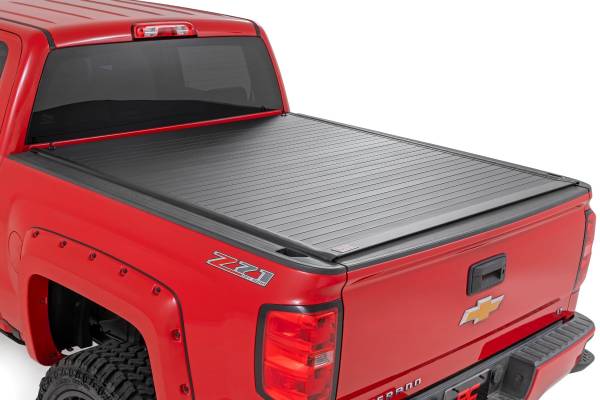 Rough Country - Rough Country - Hard Roll Up Bed Cover - 5'9 in. Bed - Chevy/GMC 1500 (14-18 & Classic) | 50214550 - Image 1