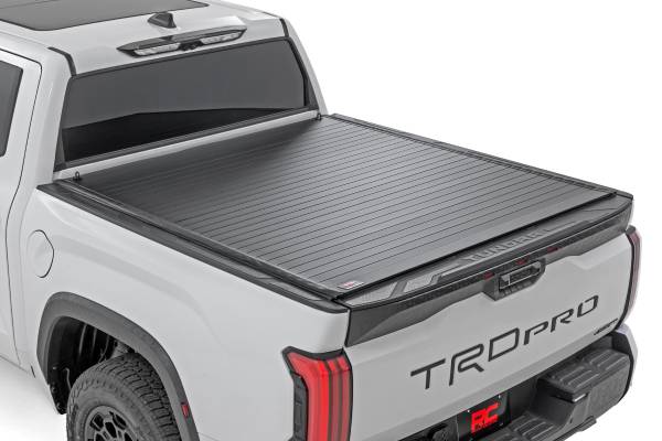 Rough Country - Rough Country - Hard Roll Up Bed Cover - 5'7 in. Bed - Toyota Tundra 2WD/4WD (2022-2025) | 50514551 - Image 1
