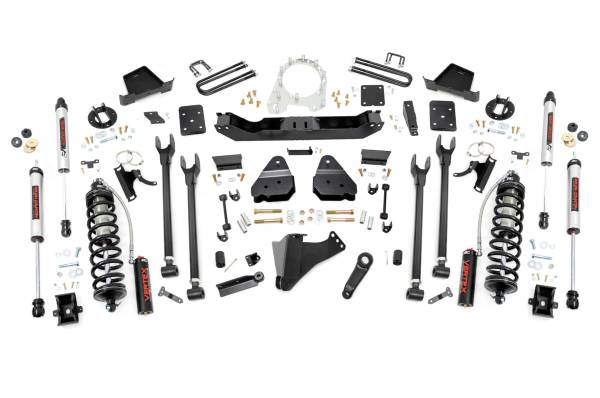 Rough Country - Rough Country - 6 Inch Lift Kit - Diesel - 4-Link - C/O V2 - Ford F-250/F-350 Super Duty (17-22) | 50756 - Image 1