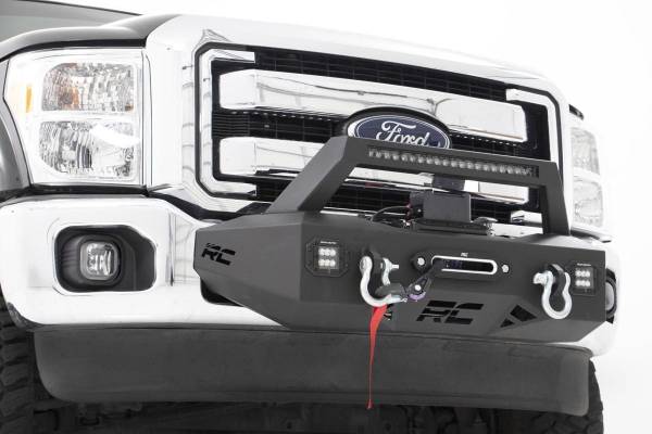 Rough Country - EXO Winch Mount Kit - Ford F-250/F-350 Super Duty 2WD/4WD (2011-2016) | 51006 - Image 1