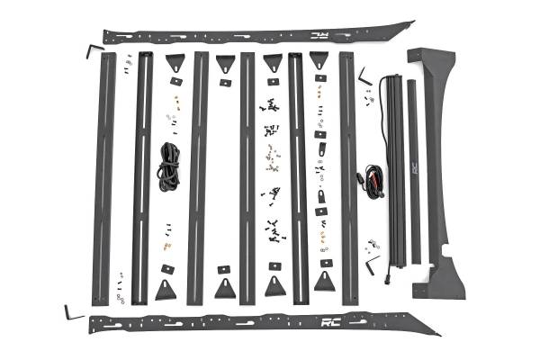 Rough Country - Rough Country - Roof Rack - FR 40 Inch Single Row BLK LED - Ford F-150 2WD/4WD (2015-2018) | 51021 - Image 1