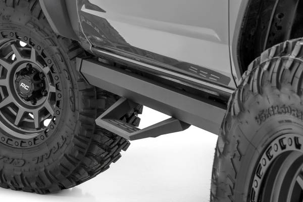Rough Country - SRL2 Adjustable Aluminum Step - 2 Door - Ford Bronco (2 Door) 4WD (2021-2025) | 51038 - Image 1