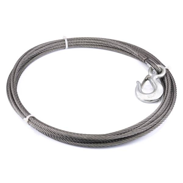 Warn - WIRE ROPE ASSEMBLY 3/8 Inch Diameter x 50 Foot Length | 23671 - Image 1