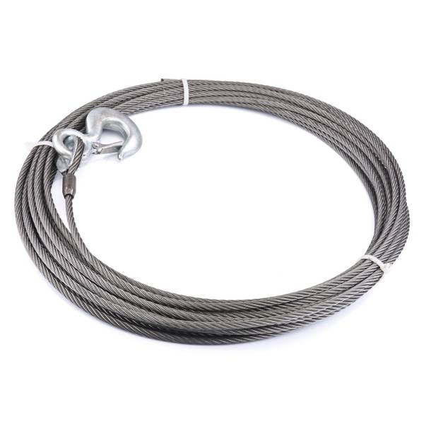 Warn - WIRE ROPE ASSEMBLY 3/8 Inch Diameter x 75 Foot Length | 23672 - Image 1