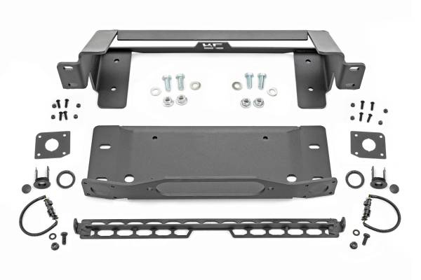 Rough Country - Rough Country - High Winch Mount - All Models - Ford Bronco 4WD (2021-2025) | 51066 - Image 1