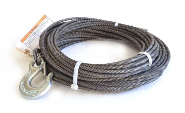 WIRE ROPE ASSEMBLY 1/4 Inch Diameter x 100 Foot Length | 24893 - Image 1