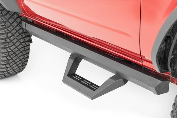 Rough Country - SRX2 Adjustable Aluminum Step - Ford Bronco (2 Door) 4WD (2021-2025) | 51081 - Image 1