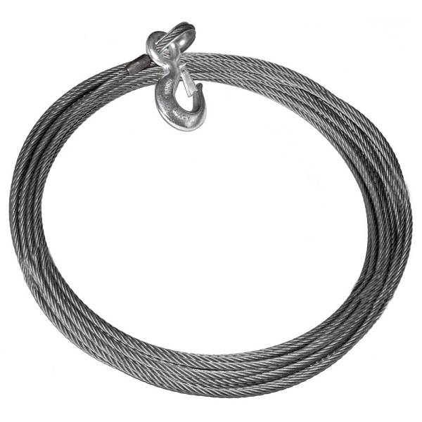 Warn - WIRE ROPE ASSEMBLY 3/8 Inch Diameter x 98.4 Foot (30M) Length | 27569 - Image 1