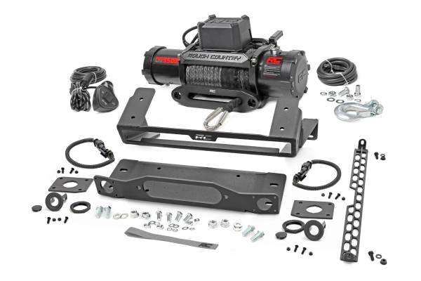 Rough Country - Rough Country - High Winch Mount - All Models - 9500S - Ford Bronco 4WD (2021-2025) | 51094 - Image 1