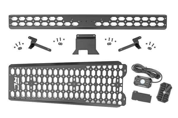 Rough Country - Rough Country - Molle Mounting Panel w/ LED Dome Light - Overhead - Ford Bronco 4WD (21-25) | 51124 - Image 1