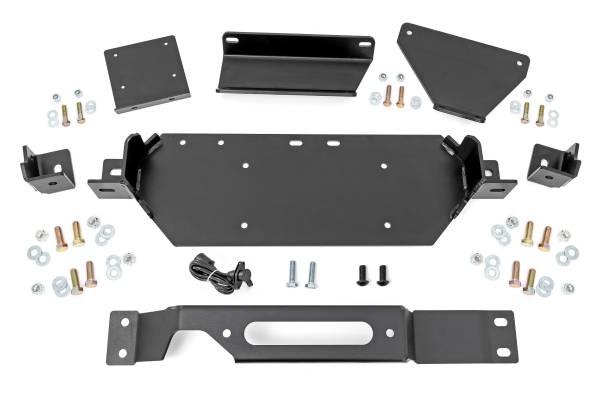 Rough Country - Rough Country - Hidden Winch Mount - PRO12000S - Ford F-250/F-350 Super Duty 2WD/4WD (20-22) | 51127 - Image 1
