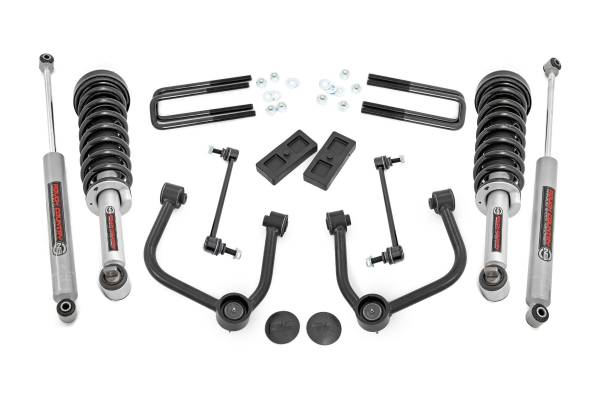 Rough Country - Rough Country - 3 Inch Lift Kit - N3 Struts - Ford Ranger 4WD (2024-2026) - 51148 - Image 1