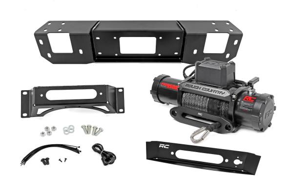 Rough Country - Rough Country - Hidden Winch Mount - PRO9500S - Ford F-150 4WD (2021-2026) - 51164 - Image 1