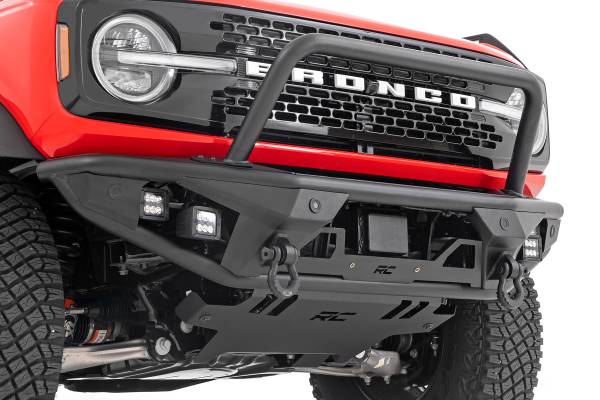 Rough Country - Rough Country - Front Bumper - Tubular - Ford Bronco 4WD (2021-2025) | 51200A - Image 1