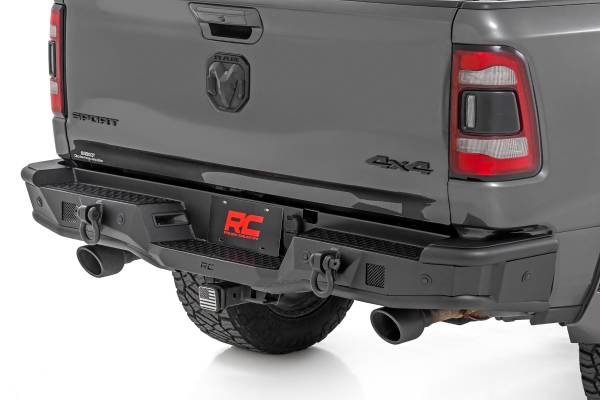 Rough Country - Rear Bumper - Tubular - Ram 1500 2WD/4WD (2019-2025) | 51215 - Image 1