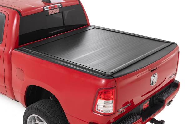 Rough Country - Rough Country - Powered Retractable Bed Cover - 5'7 in. Bed - Ram 1500 (19-25)/1500 TRX (21-24) | 51307550 - Image 1