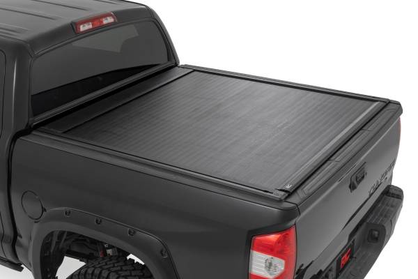 Rough Country - Rough Country - Powered Retractable Bed Cover - 5'7 in. Bed - Toyota Tundra (07-21) | 51419550 - Image 1