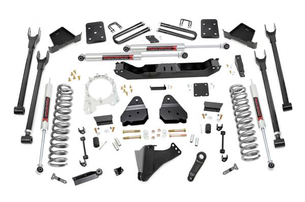 Rough Country - Rough Country - 6 Inch Lift Kit - 4-Link - No OVLD - M1 - Ford F-250/F-350 Super Duty (17-22) | 52640 - Image 1