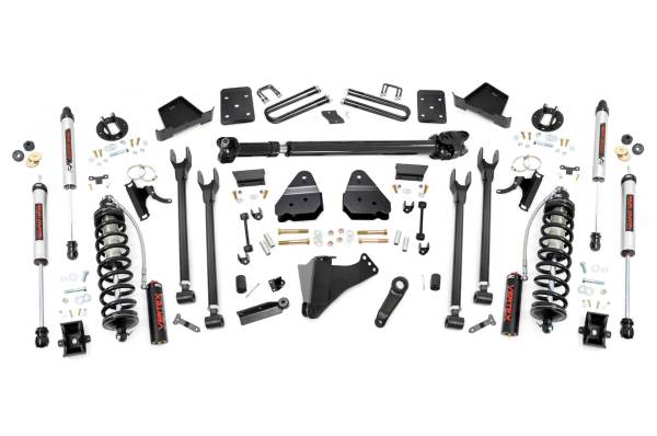 Rough Country - Rough Country - 6 Inch Lift Kit - 4-Link - No OVLD - D/S - C/O V2 - Ford F-250/F-350 Super Duty (17-22) | 52658 - Image 1