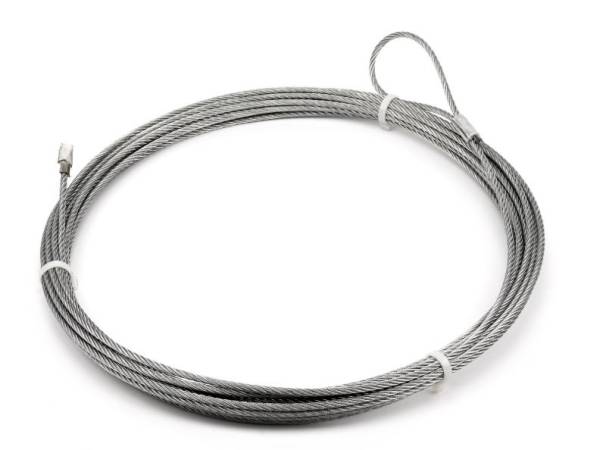 Warn - WIRE ROPE ASSEMBLY 1/4 Inch Diameter x 60 Foot Length | 71297 - Image 1