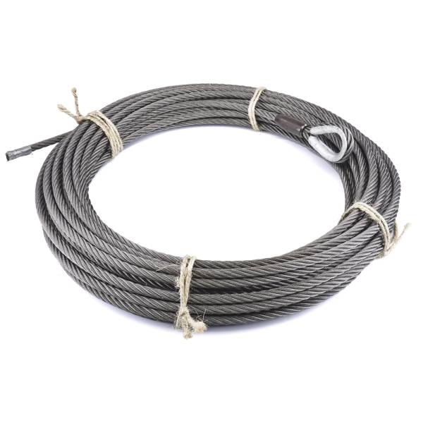 Warn - WIRE ROPE ASSEMBLY 9/16 Inch Diameter x 140 Foot Length | 77451 - Image 1