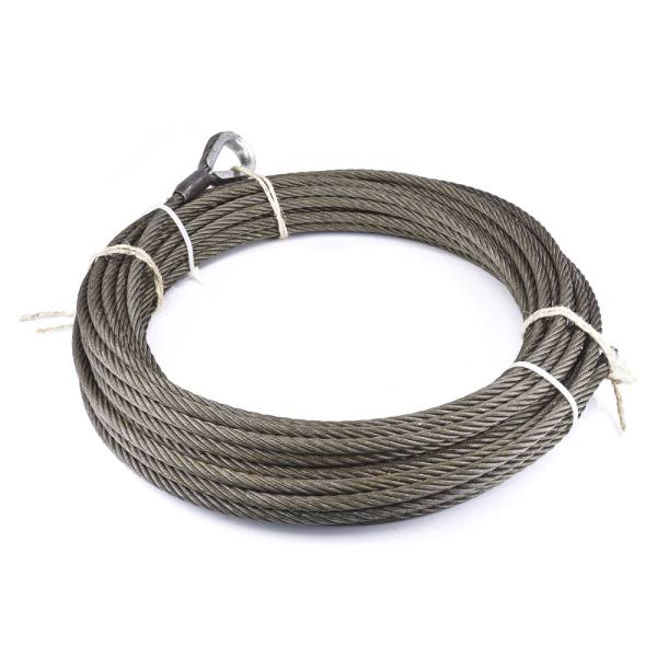 Warn - WIRE ROPE ASSEMBLY 5/8 Inch Diameter x 140 Foot Length | 77453 - Image 1