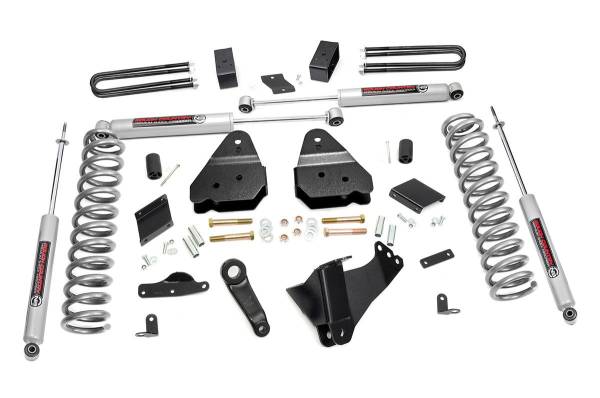 Rough Country - Rough Country - 4.5 Inch Lift Kit - No OVLD - Ford F-250 Super Duty 4WD (2011-2014) | 530.20 - Image 1