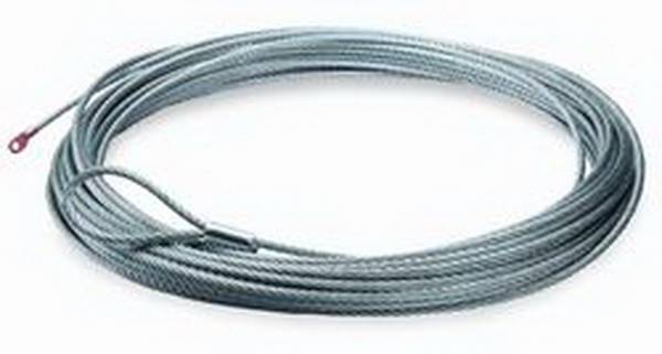 Warn - WIRE ROPE ASSEMBLY 7/32 Inch Diameter x 43 Foot Length | 78987 - Image 1