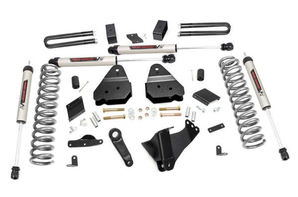 Rough Country - Rough Country - 4.5 Inch Lift Kit - No OVLD - V2 - Ford F-250 Super Duty 4WD (2011-2014) | 53070 - Image 1