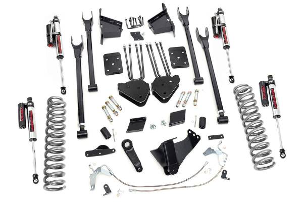 Rough Country - Rough Country - 6 Inch Lift Kit - 4-Link - No OVLD - Vertex - Ford F-250 Super Duty (11-14) | 53250 - Image 1