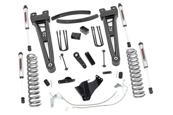 Rough Country - Rough Country - 6 Inch Lift Kit - Gas - Radius Arm - V2 - Ford F-250/F-350 Super Duty (08-10) | 53970 - Image 1
