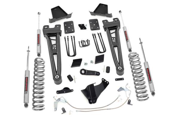 Rough Country - Rough Country - 6 Inch Lift Kit - Diesel - Radius Arm - No OVLD - Ford F-250 Super Duty (15-16) | 543.20 - Image 1