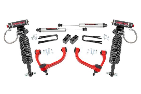 Rough Country - Rough Country - 3 Inch Lift Kit - UCAs - Vertex/V2 - Ford F-150 4WD (2014-2020) | 54557RED - Image 1