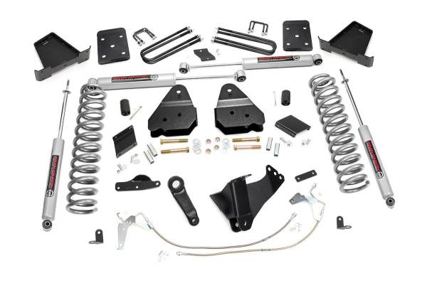 Rough Country - Rough Country - 6 Inch Lift Kit - Gas - OVLD - Ford F-250 Super Duty 4WD (2015-2016) | 549.20 - Image 1